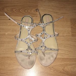 Women’s blush pink sandals